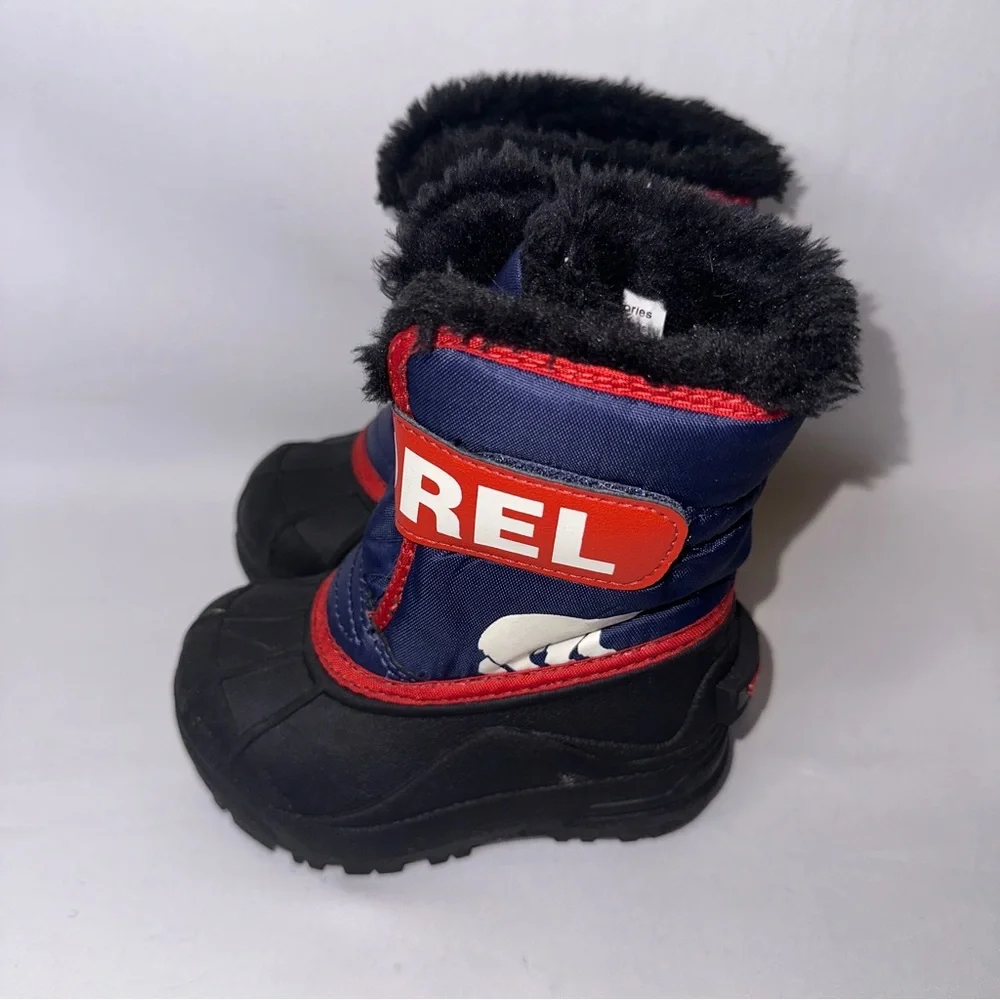 Sorel Toddler Snow Commander Waterproof Boot Size 6